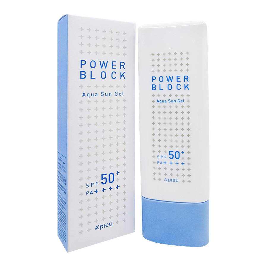A'PIEU Power Block Aqua Sun Gel SPF50+/ PA++++