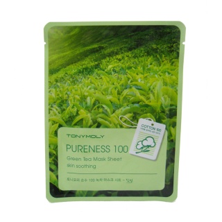 TONY MOLY Pureness 100 Green Tea Mask Sheet оптом
