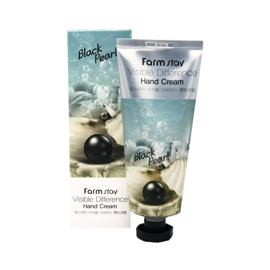 FarmStay Visible Difference Hand Cream Black Pearl