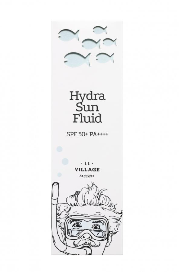 VILLAGE 11 FACTORY Hydra Sun Fluid SPF50+ PA++++ -