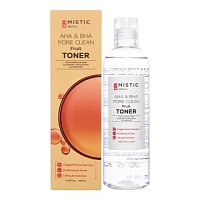 MISTIC AHA & BHA PORE CLEAN Fruit Toner Очищающий тонер с фруктовыми кислотами 250мл - оптом