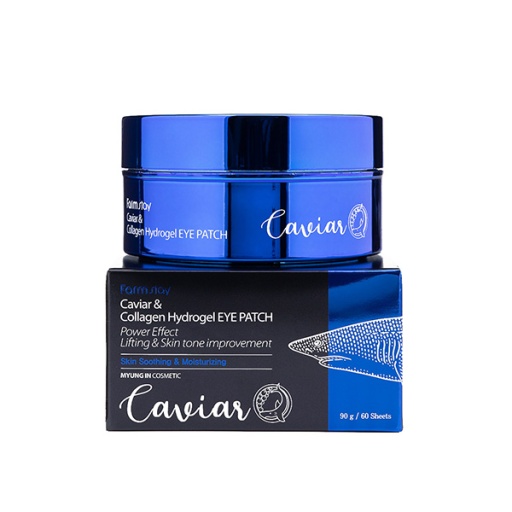FarmStay Caviar & Collagen Hydrogel Eye Patch оптом