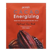 Petitfee Cacao Energizing Hydrogel Face Mask Маска для лица - оптом