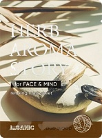 L.Sanic Herb Aroma Story Oud Wood Relaxing Mask Sheet Тканевая маска с экстрактом удового дерева и эффектом ароматерапии 25мл - оптом