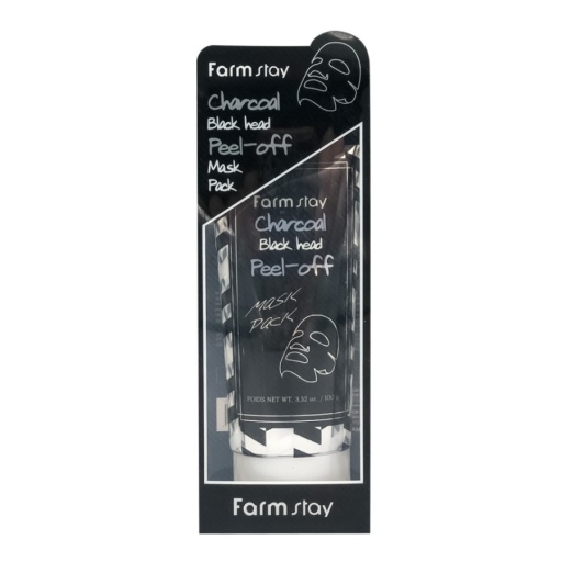 FarmStay Charcoal Black Head Peel-off Mask Pack - оптом