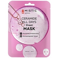 MISTIC CERAMIDE ALL DAYS Sheet mask Тканевая маска для лица с керамидами - оптом