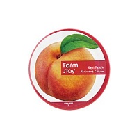 FarmStay Real Peach All-in-one Cream Многофункциональный крем с экстрактом персика - оптом