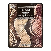 LEBELAGE Snake Natural Mask Тканевая лифтинг-маска со змеиным пептидом - оптом