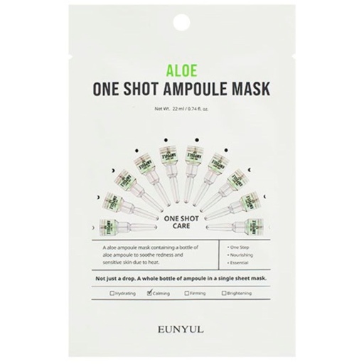 EUNYUL Aloe One Shot Ampoule Mask 22 оптом