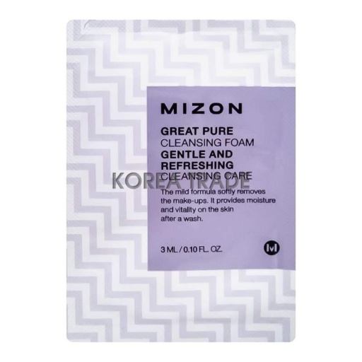 MIZON Great Pure Cleansing Foam [POUCH] оптом