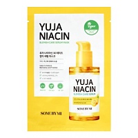 SOME BY MI YUJA NIACIN BLEMISH CARE SERUM MASK Тканевая маска для лица с экстрактом юдзу - оптом