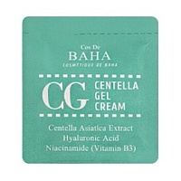Cos De BAHA Centella Gel Cream (CG) [POUCH] Восстанавливающий гель-крем для лица с экстрактом центеллы азиатской - оптом