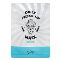 VILLAGE 11 FACTORY Daily Fresh Up Mask Tea Tree Успокаивающая тканевая маска с экстрактом чайного - оптом