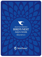 SKIN PLANET SELECTION PRESTIGE BIRD`S NEST AQUA MASK Увлажняющая тканевая маска для лица с экстрактом ласточкиного гнезда - оптом