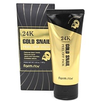 FarmStay 24K Gold Snail Peel Off Pack Маска-пленка с золотом и муцином улитки - оптом