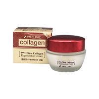 3W CLINIC Collagen Regeneration Cream Восстанавливающий крем для лица с коллагеном - оптом