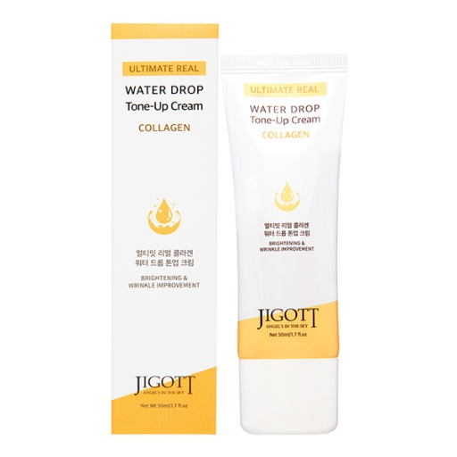 JIGOTT Ultimate Real Collagen Water Drop Tone Up Cream оптом