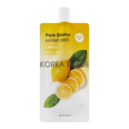 MISSHA Pure Source Pocket Pack Lemon оптом