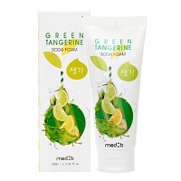MEDB Green Tangerine Soda Foam Пенка для умывания с экстрактом зеленого мандарина и содой - оптом