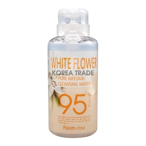 FarmStay Pure Natural Cleansing Water White Flower оптом