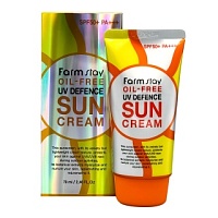 FarmStay Oil-free UV Defence Sun Cream SPF50+ PA+++ Солнцезащитный крем для лица без масел - оптом