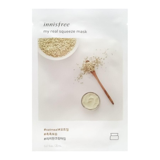 Innisfree My Real Squeeze Mask Oatmeal оптом