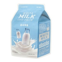 A'PIEU Milk One-Pack Тканевая увлажняющая маска с молочными протеинами  - оптом