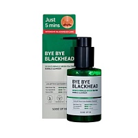 SOME BY MI BYE BYE BLACKHEAD 30 DAYS MIRACLE GREEN TEA TOX BUBBLE CLEANSER Пузырьковая маска-пенка от черных точек - оптом