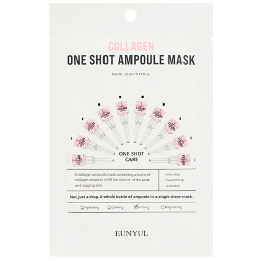 EUNYUL Collagen One Shot Ampoule Mask 22 оптом