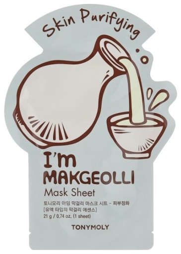 TONYMOLY I AM MAKGEOLLI MASK SHEET-SKIN PURIFYING 21 оптом