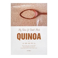 Набор 1+1 A'PIEU My Skin-Fit Sheet Mask Quinoa Tканевая маска для лица с экстрактом киноа - оптом