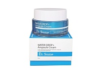 Dr. Some WATER DROP Ampoule Cream Увлажняющий гиалуроновый ампульный крем для лица 50мл - оптом