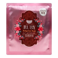 Koelf Ruby Bulgarian Rose Mask Pack Гидрогелевая маска для лица - оптом