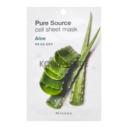 MISSHA Pure Source Cell Sheet Mask Aloe c оптом