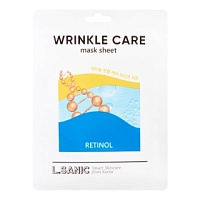 L.SANIC Retinol Wrinkle Care Mask Sheet Омолаживающая тканевая маска с ретинолом - оптом