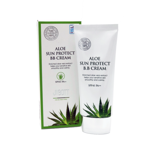 JIGOTT Aloe Sun Protect BB Cream Spf41 PA++ - оптом