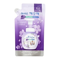 LION Ai kekute Foam handsoap blooming purple 200ml Жидкое пенное мыло для рук с ароматом фиалки - оптом