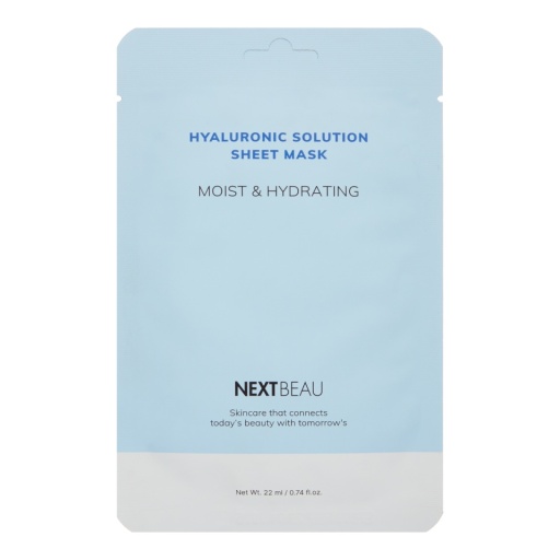 NEXTBEAU Hyaluronic Solution Sheet Mask Moist & Hydrating 22 оптом