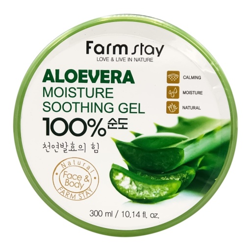 FarmStay Aloe Vera Moisture Soothing Gel 100% оптом