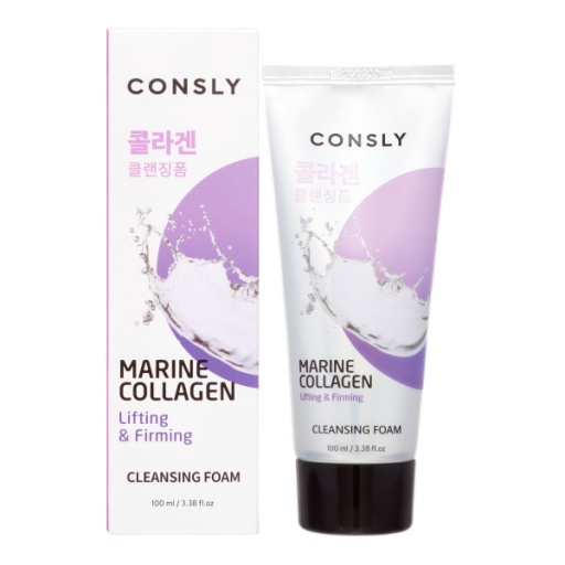 CONSLY Marine Collagen Lifting Creamy Cleansing Foam 100 оптом