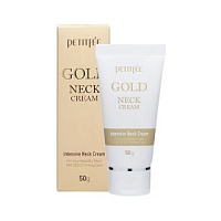 Petitfee Gold Neck Cream Омолаживающий крем для шеи с золотом - оптом