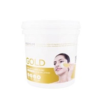 Lindsay Premium Gold Modeling Mask (Bucket) Альгинатная маска с коллоидным золотом - оптом