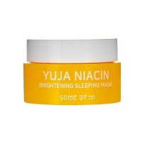 SOME BY MI YUJA NIACIN BRIGHTENING SLEEPING MASK (mini) Ночная маска для лица с экстрактом юдзу - оптом