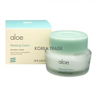 IT'S SKIN Aloe Relaxing Cream Успокаивающий крем для лица с экстрактом алоэ вера - оптом