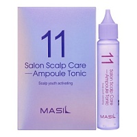 MASIL 11 SALON SCALP CARE AMPOULE TONIC Ампульный тоник для кожи головы 30мл*4 - оптом