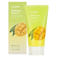 L.Sanic Delicious Mango Soft Cleansing Foam Очищающая пенка для умывания с экстрактом манго 150мл - оптом