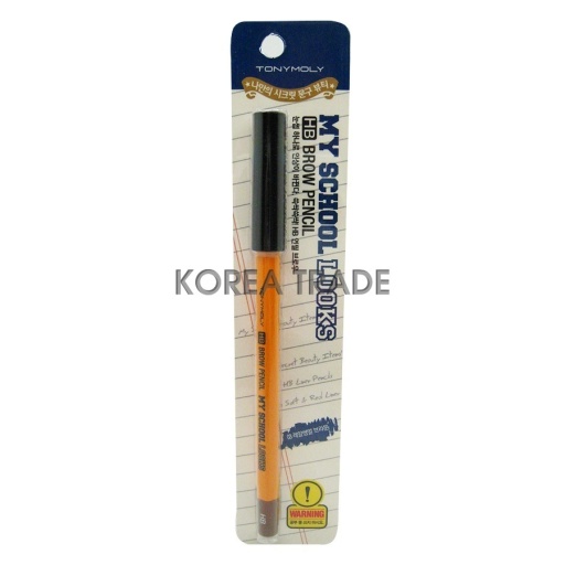 TONY MOLY My School Looks HB Brow Pencil #02 Real Deal Brown оптом