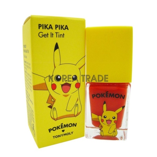 TONY MOLY Pika Pika Get It Tint (Pokemon Edition) #01 Clear Coral оптом