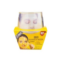 Lindsay Gold Rubber Mask Альгинатная маска c коллоидным золотом (пудра+активатор) - оптом