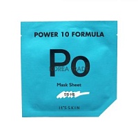 IT'S SKIN Power 10 Formula PO Mask Sheet Успокаивающая листовая маска для сужения пор - оптом
